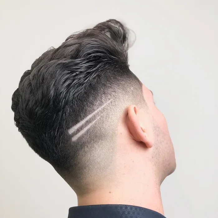 Corte feito por aluno do Intensivo
